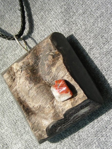 Schmuck aus Mufflonhorn Made by Dr. Scheibe